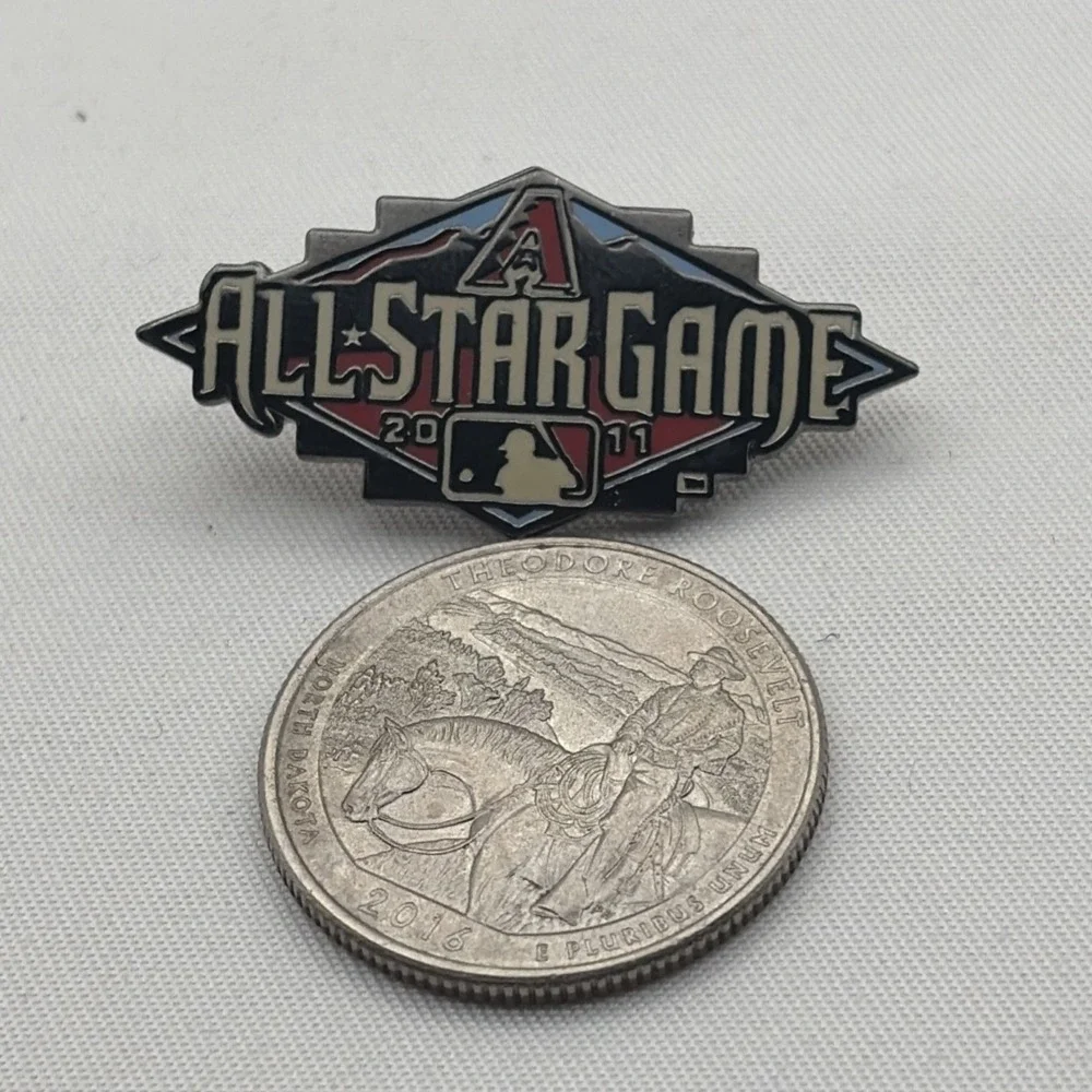 2011 MLB All Star Game ASG Atlanta Braves Baseball Lapel Hat Pin